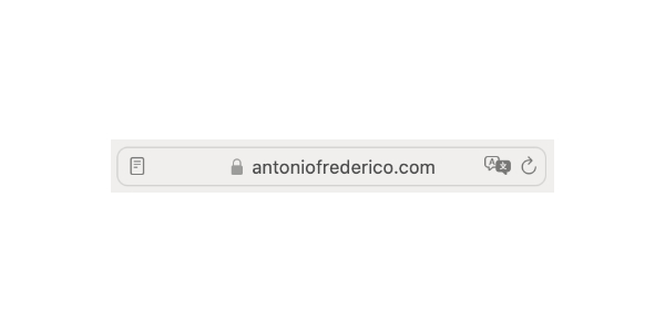 antoniofrederico.com